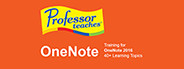 Professor Teaches OneNote 2016